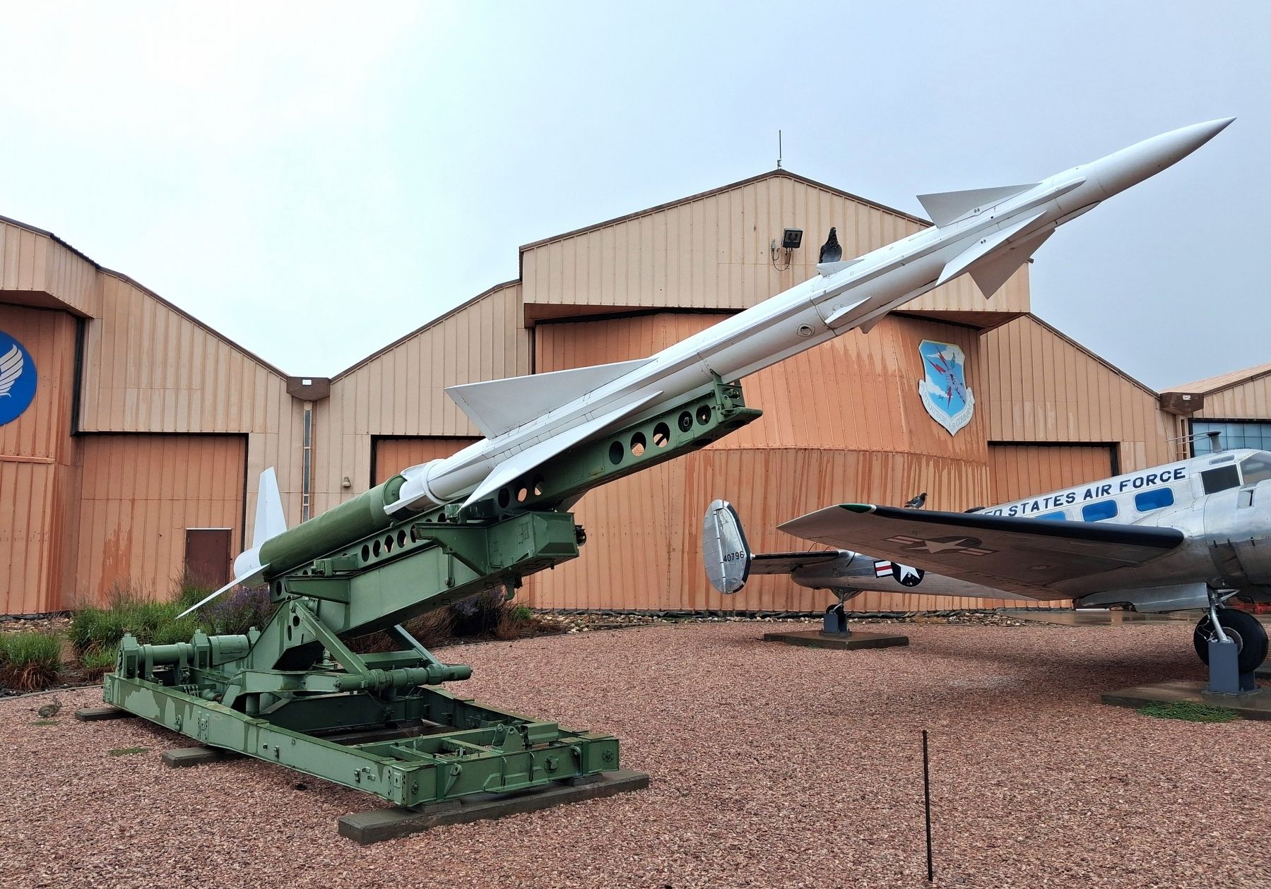 MIM-3 <i>Nike Ajax</i>. Click for full size. MIM-3 <i>Nike Ajax</i> image. Click for full size.