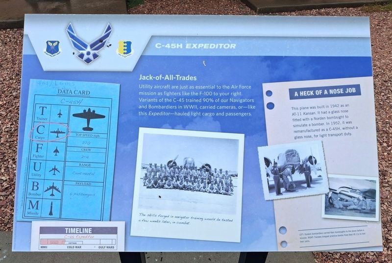 C-45H <i>Expeditor</i> Marker. Click for full size. C-45H <i>Expeditor</i> Marker image. Click for full size.