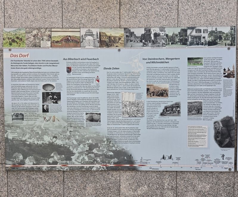 Das Dorf / The Village Marker. Click for full size. Das Dorf / The Village Marker image. Click for full size.