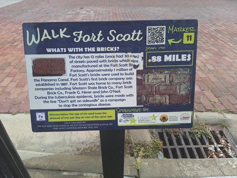 Whats With the Bricks? Marker. Click for full size. Whats With the Bricks? Marker image. Click for full size.