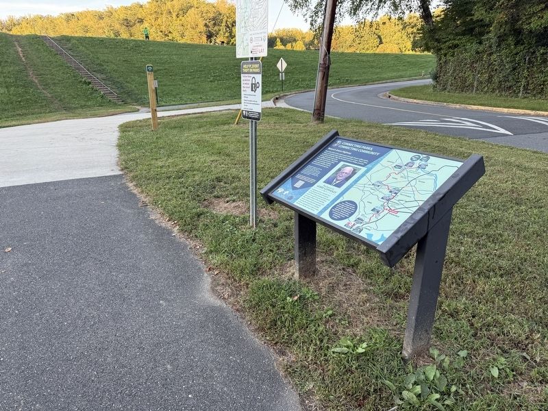 Connecting Parks, Connecting Community Marker image. Click for full size.