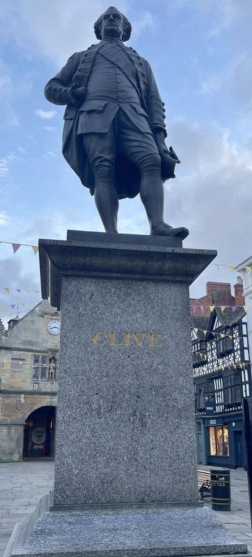Clive of India Statue. Click for full size. Clive of India Statue image. Click for full size.