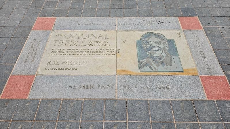 Joe Fagan Marker image. Click for full size.