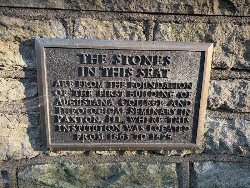 The Stones in This Seat Marker. Click for full size. The Stones in This Seat Marker image. Click for full size.