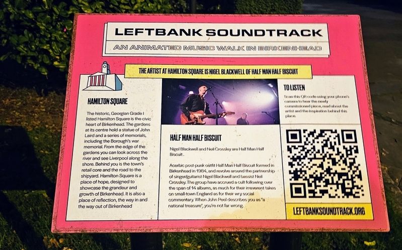 Hamilton Square / Half Man Half Biscuit Marker image. Click for full size.