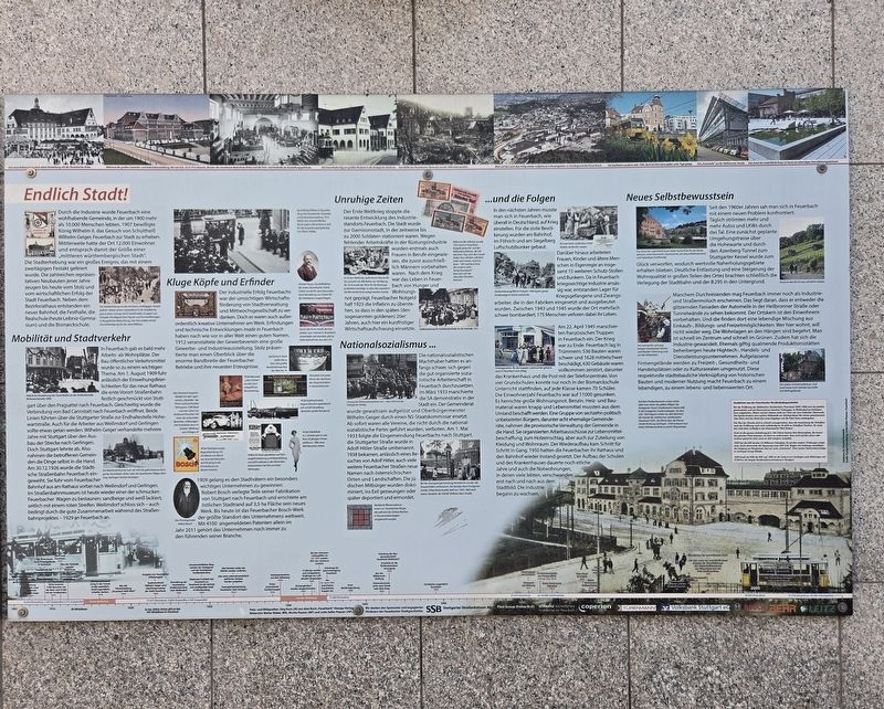 Endlich Stadt! Marker image. Click for full size.