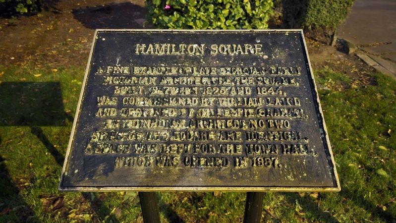 Hamilton Square Marker. Click for full size. Hamilton Square Marker image. Click for full size.