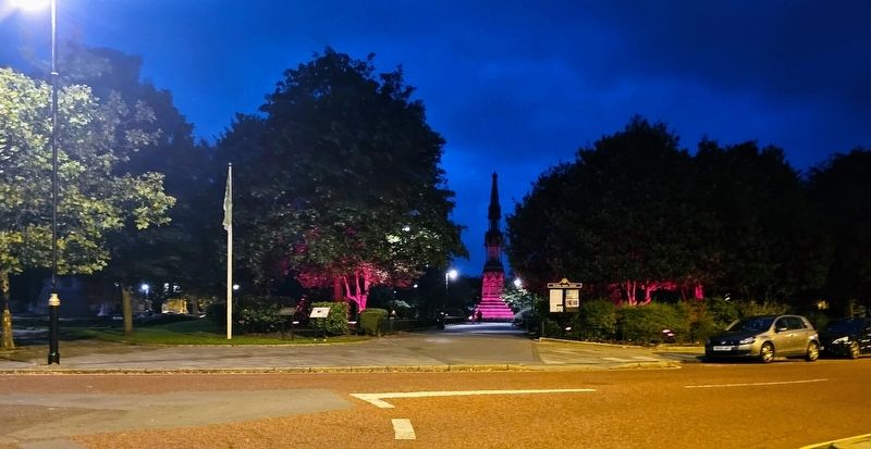 Hamilton Square Marker. Click for full size. Hamilton Square Marker image. Click for full size.
