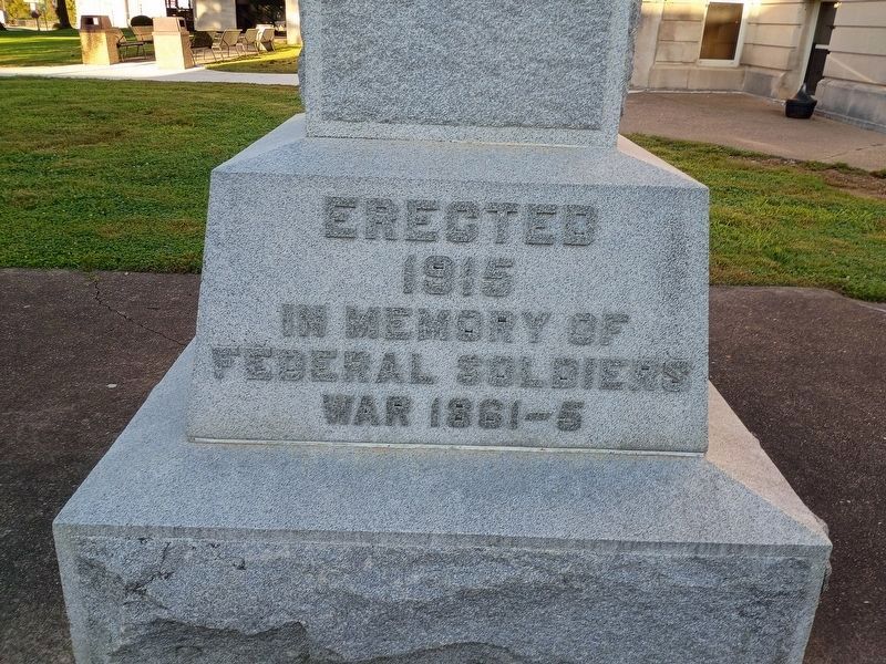 Civil War Memorial. Click for full size. Civil War Memorial image. Click for full size.