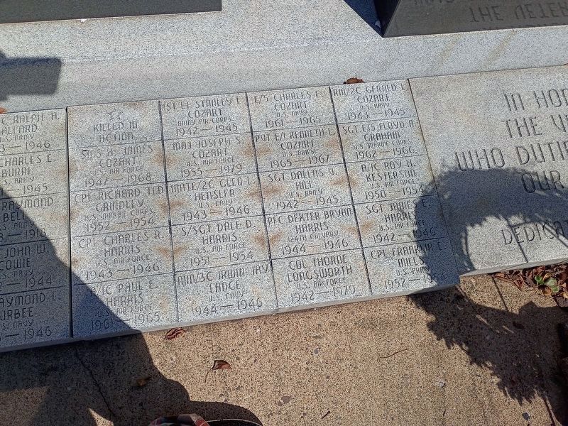 Racine American Legion Post 602 Veterans Memorial image. Click for full size.