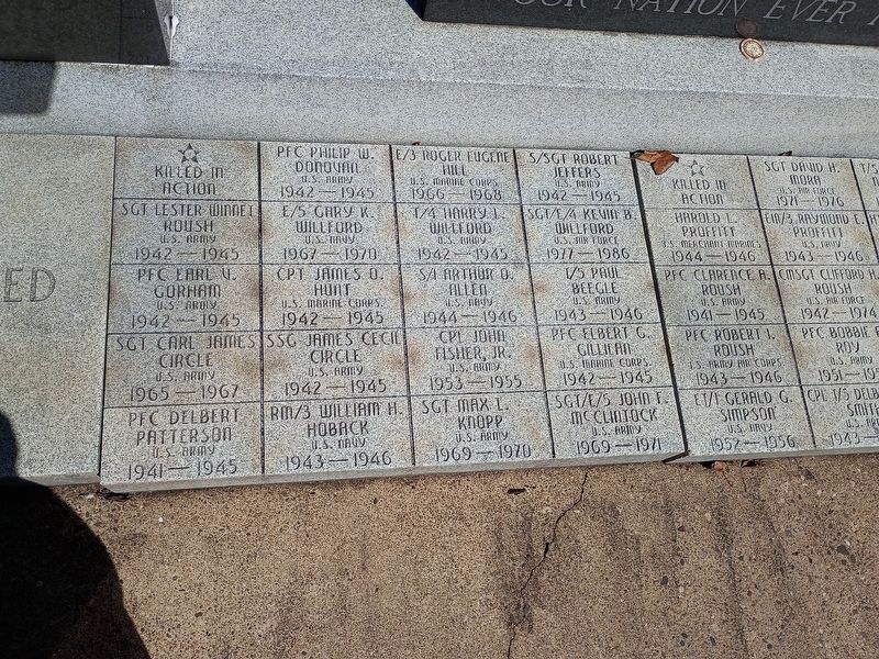 Racine American Legion Post 602 Veterans Memorial image. Click for full size.