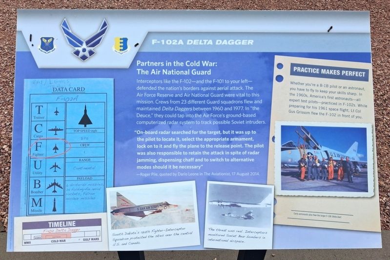 F-102A <i>Delta Dagger</i> Marker. Click for full size. F-102A <i>Delta Dagger</i> Marker image. Click for full size.