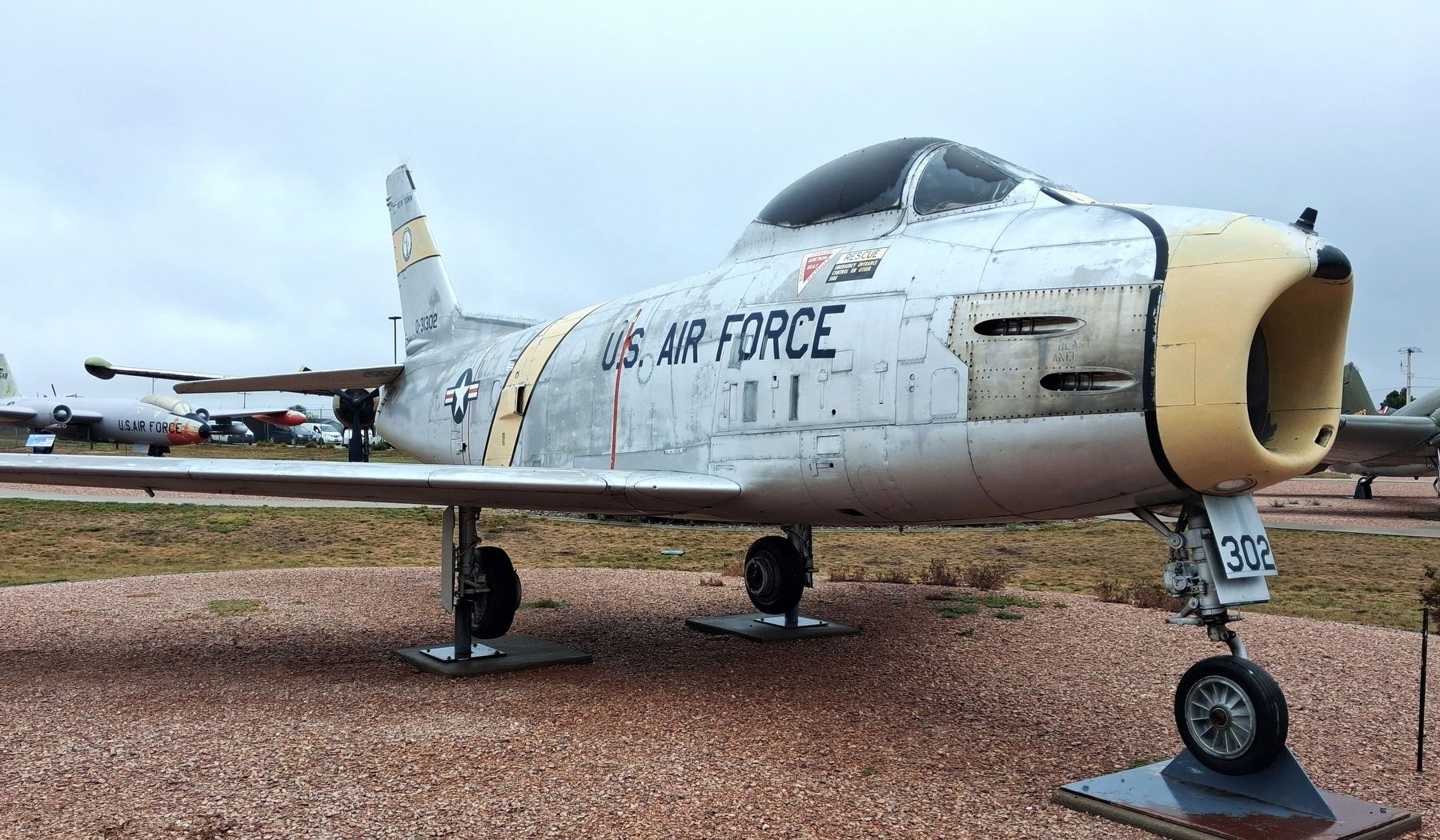 F-86H <i>Sabre</i>. Click for full size. F-86H <i>Sabre</i> image. Click for full size.