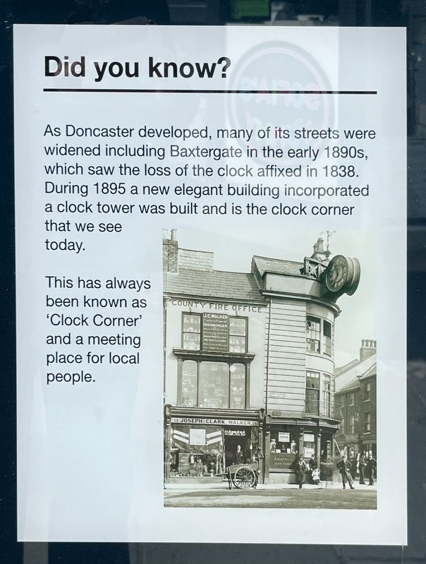 Clock Corner Marker. Click for full size. Clock Corner Marker image. Click for full size.