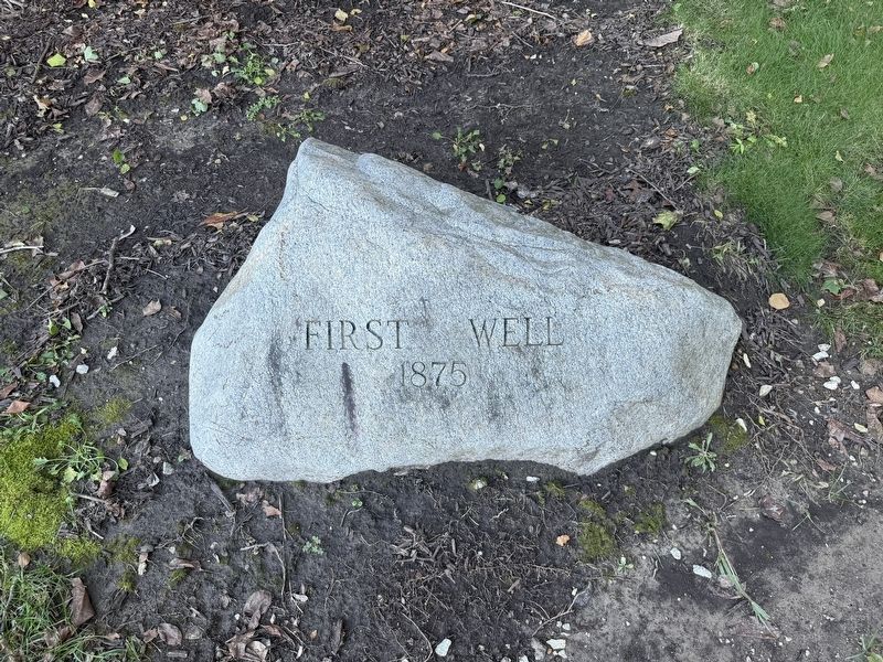 Nearby "First Well 1875" Marker. Click for full size. Nearby "First Well 1875" Marker image. Click for full size.