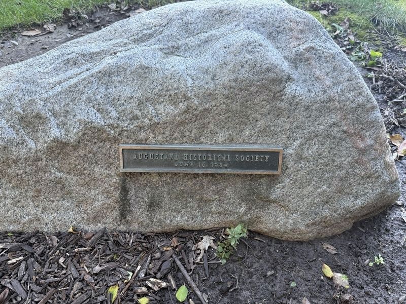 Backside of the nearby "First Well" Marker. Click for full size. Backside of the nearby "First Well" Marker image. Click for full size.