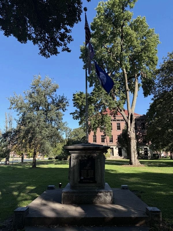 In Honor of the Men of Knox Who Died During the Great War Memorial. Click for full size. In Honor of the Men of Knox Who Died During the Great War Memorial image. Click for full size.