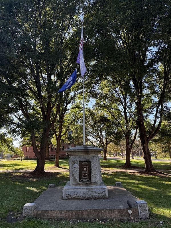 Service Flag of Knox College Memorial. Click for full size. Service Flag of Knox College Memorial image. Click for full size.