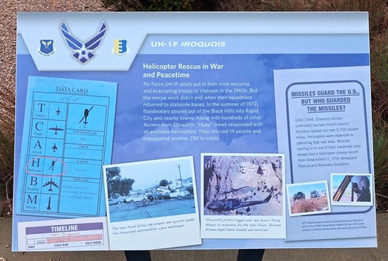 UH-1F <i>Iroquois</i> Marker. Click for full size. UH-1F <i>Iroquois</i> Marker image. Click for full size.