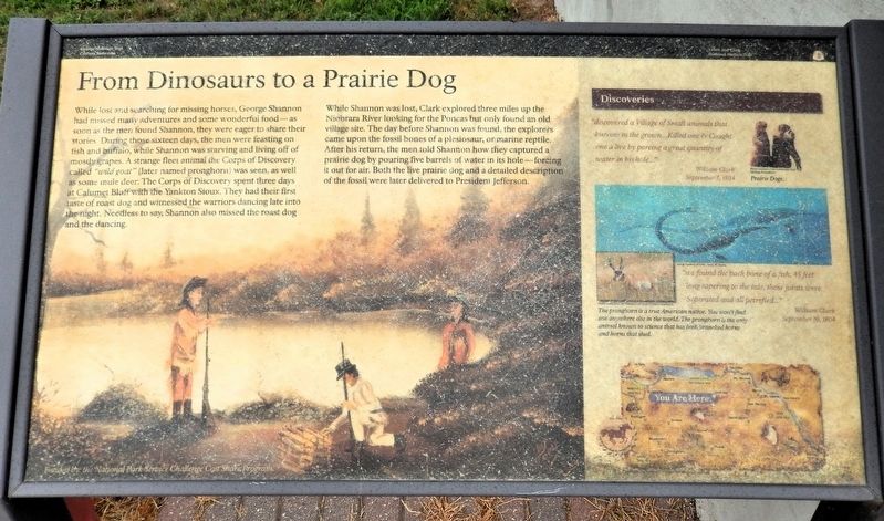 From Dinosaurs to a Prairie Dog Marker. Click for full size. From Dinosaurs to a Prairie Dog Marker image. Click for full size.