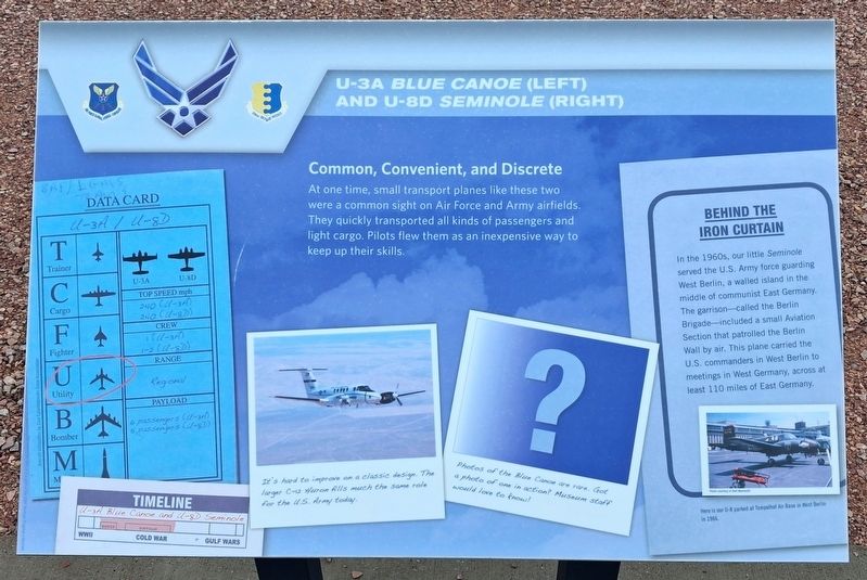 U-3A <i>Blue Canoe</i> and U-8D <i>Seminole</i> Marker. Click for full size. U-3A <i>Blue Canoe</i> and U-8D <i>Seminole</i> Marker image. Click for full size.