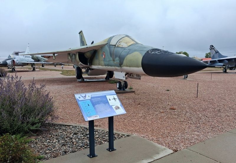 FB-111A <i>Aardvark</i> and Marker. Click for full size. FB-111A <i>Aardvark</i> and Marker image. Click for full size.