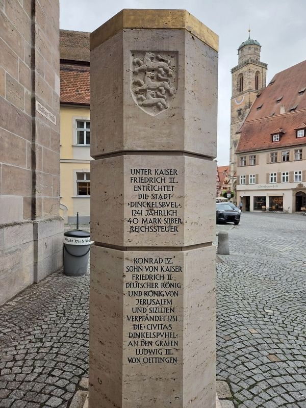 Stauferstele Marker. Click for full size. Stauferstele Marker image. Click for full size.