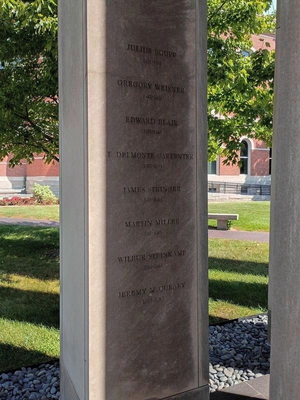 Bartholomew County Veterans Memorial. Click for full size. Bartholomew County Veterans Memorial image. Click for full size.