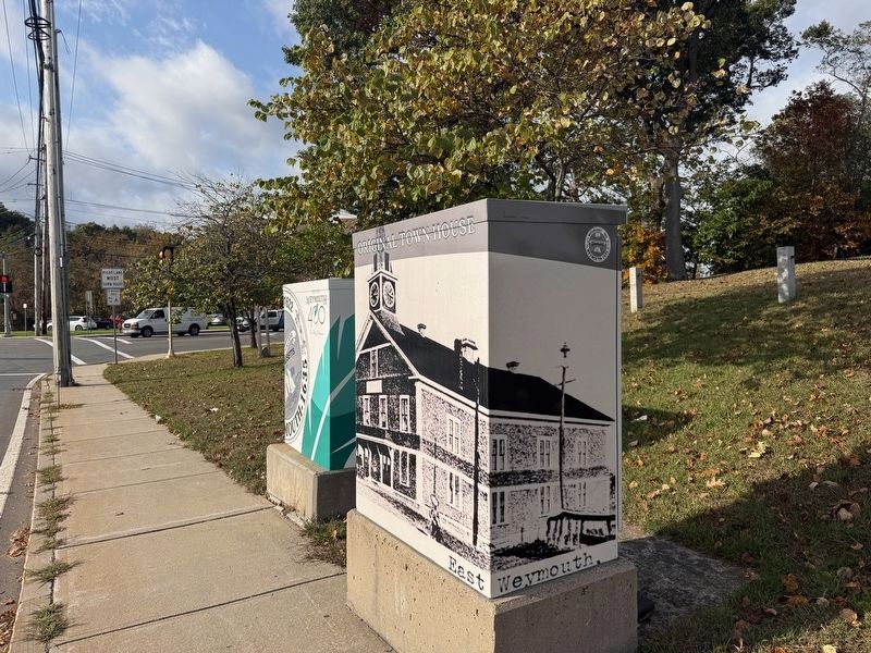 Original Town House Illustration and Marker. Click for full size. Original Town House Illustration and Marker image. Click for full size.