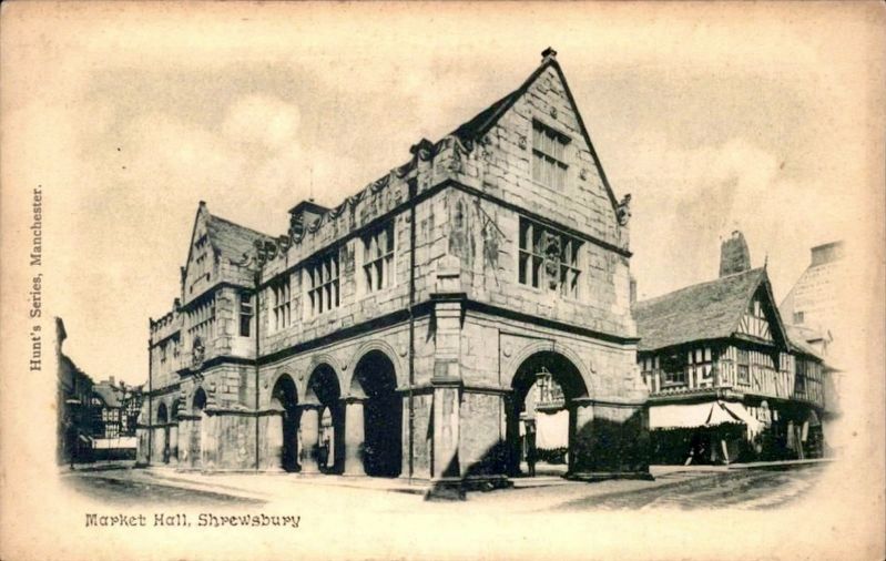 Market Hall, Shrewsbury. Click for full size. Market Hall, Shrewsbury image. Click for full size.