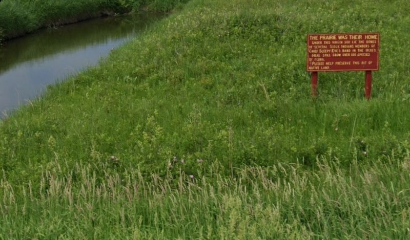 The Prairie Was Their Home Marker. Click for full size. The Prairie Was Their Home Marker image. Click for full size.