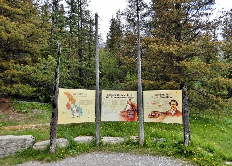 Banff, Jasper, Kootenay, Yoho Marker. Click for full size. Banff, Jasper, Kootenay, Yoho Marker image. Click for full size.