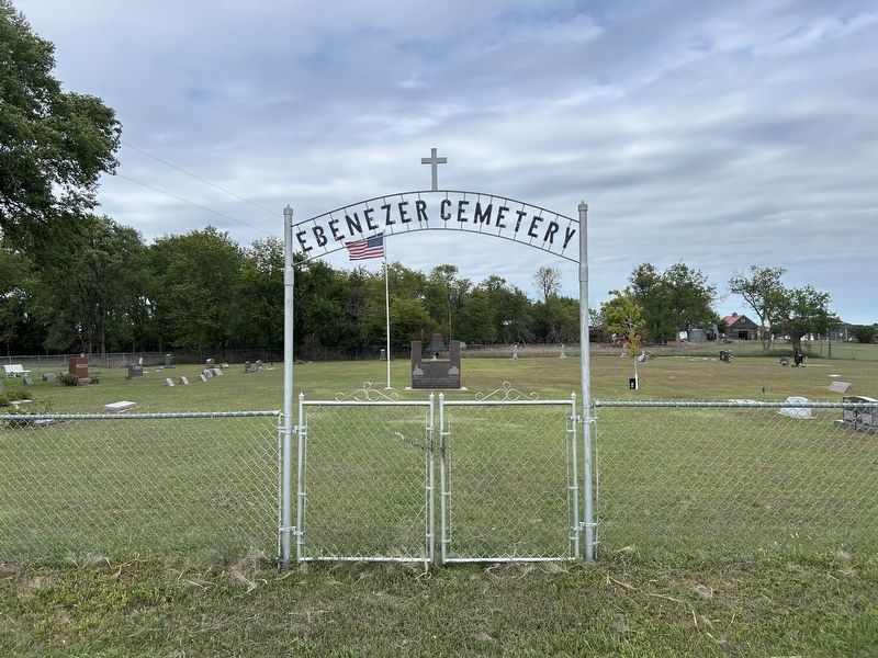 Ebenezer Lutheran Church Marker. Click for full size. Ebenezer Lutheran Church Marker image. Click for full size.