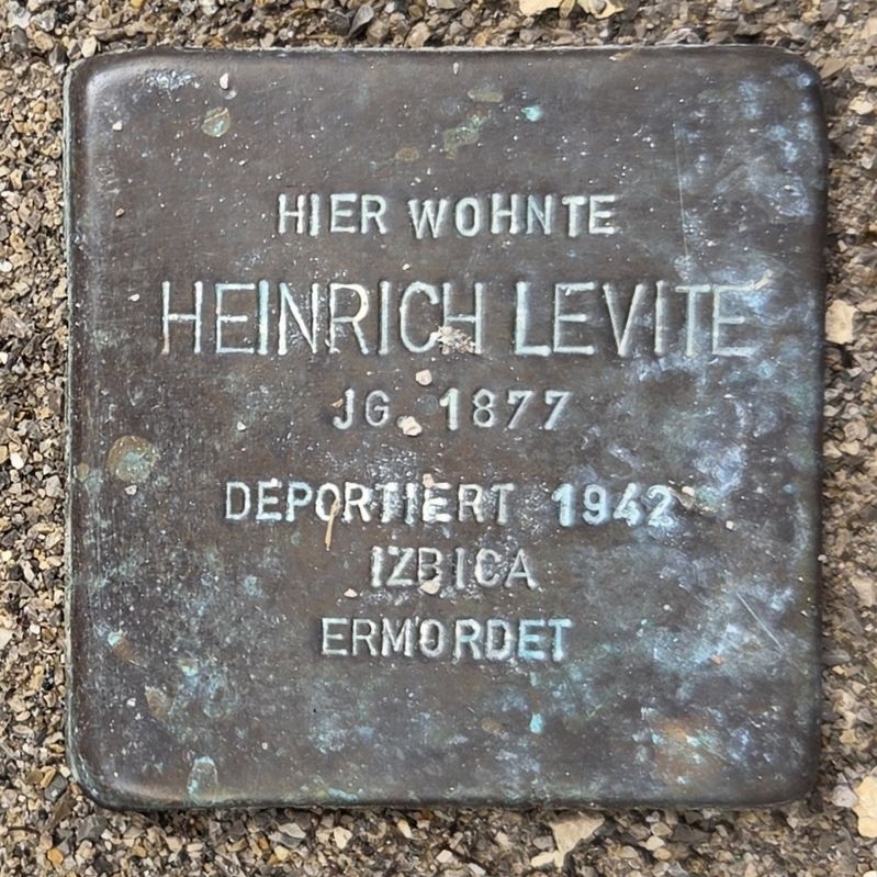 Heinrich Levite Marker image. Click for full size.