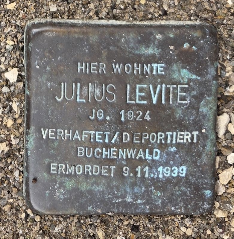 Julius Levite Marker. Click for full size. Julius Levite Marker image. Click for full size.