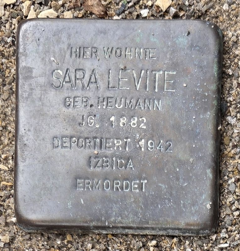 Sara Levite Marker image. Click for full size.