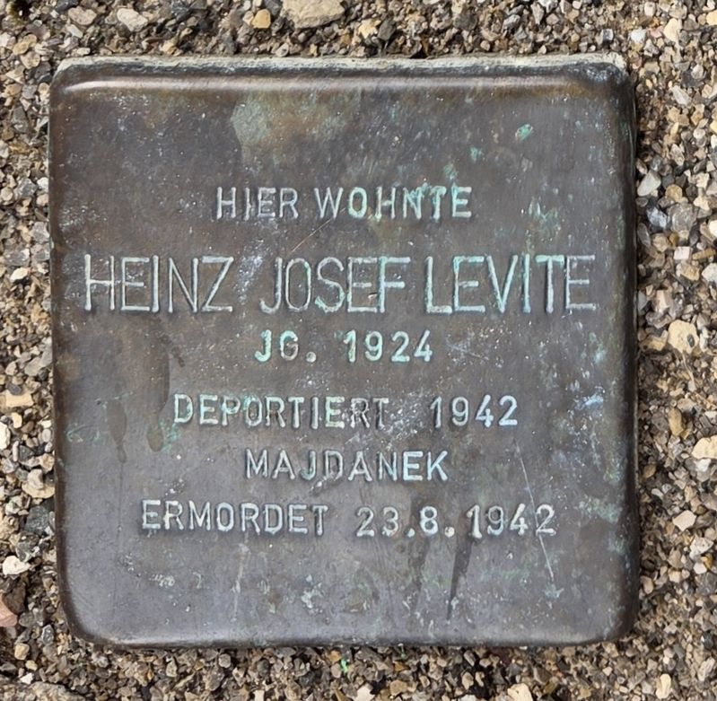 Heinz Josef Levite Marker image. Click for full size.