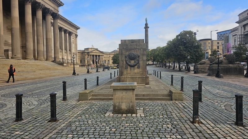 Liverpool Cenotaph Marker. Click for full size. Liverpool Cenotaph Marker image. Click for full size.
