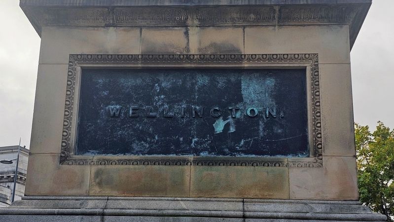 Wellington's Column Marker. Click for full size. Wellington's Column Marker image. Click for full size.