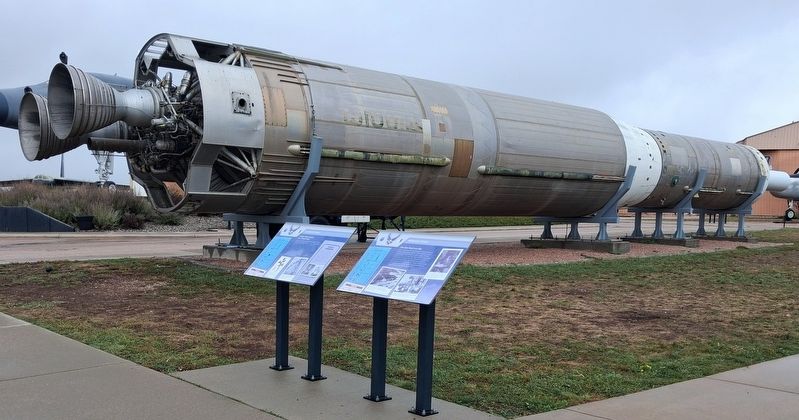 HGM-25A <i>Titan I</i> and Marker. Click for full size. HGM-25A <i>Titan I</i> and Marker image. Click for full size.