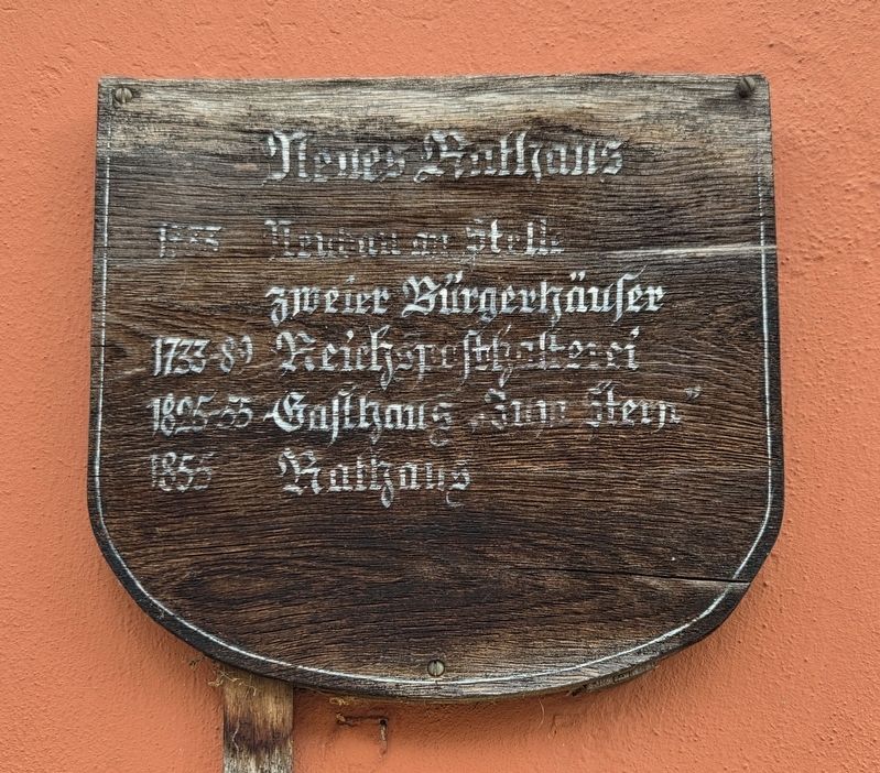 Neues Rathaus / New Town Hall Marker. Click for full size. Neues Rathaus / New Town Hall Marker image. Click for full size.
