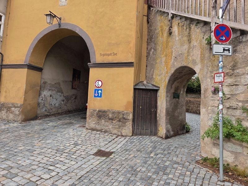 Segringer Tor / Segringen Gate Marker. Click for full size. Segringer Tor / Segringen Gate Marker image. Click for full size.