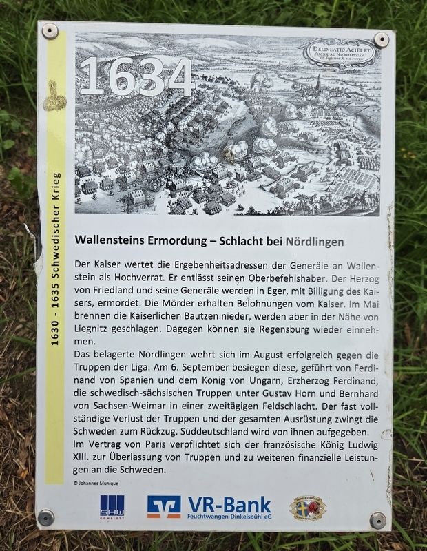 Wallensteins Ermordung – Schlacht bei Nördlingen / Wallenstein’s Assassination – Battle of Nördlinge. Click for full size. Wallensteins Ermordung – Schlacht bei Nördlingen / Wallenstein’s Assassination – Battle of Nördlinge image. Click for full size.