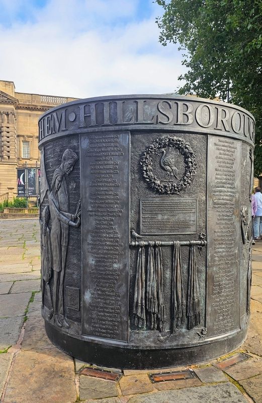 Hillsborough Disaster Marker. Click for full size. Hillsborough Disaster Marker image. Click for full size.