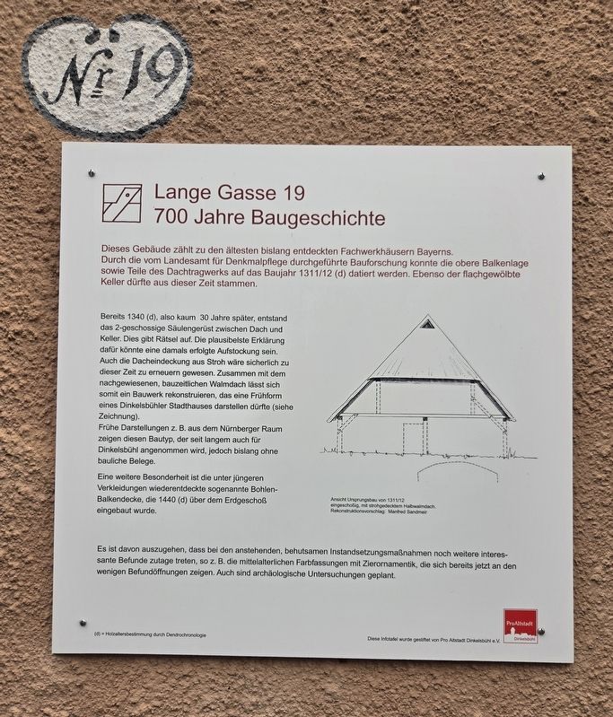 Lange Gasse 19 Marker image. Click for full size.