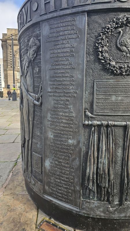 Hillsborough Disaster Marker. Click for full size. Hillsborough Disaster Marker image. Click for full size.