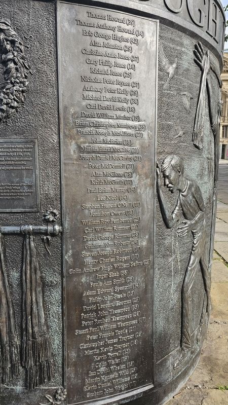 Hillsborough Disaster Marker. Click for full size. Hillsborough Disaster Marker image. Click for full size.