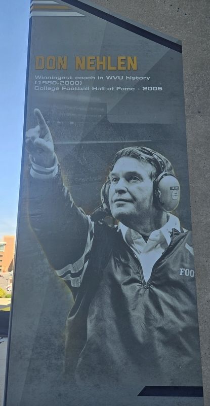 Don Nehlen Marker. Click for full size. Don Nehlen Marker image. Click for full size.