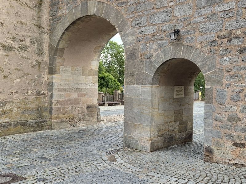 Nördlinger Tor / Nördlingen Gate Marker. Click for full size. Nördlinger Tor / Nördlingen Gate Marker image. Click for full size.