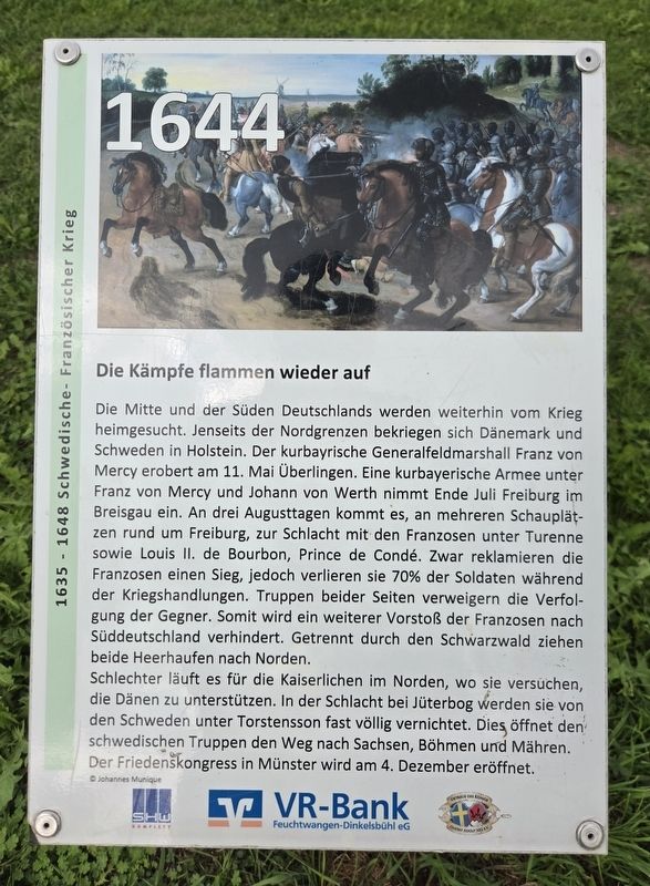 Die Kämpfe flammen wieder auf / The Fighting Flares Up Again Marker. Click for full size. Die Kämpfe flammen wieder auf / The Fighting Flares Up Again Marker image. Click for full size.